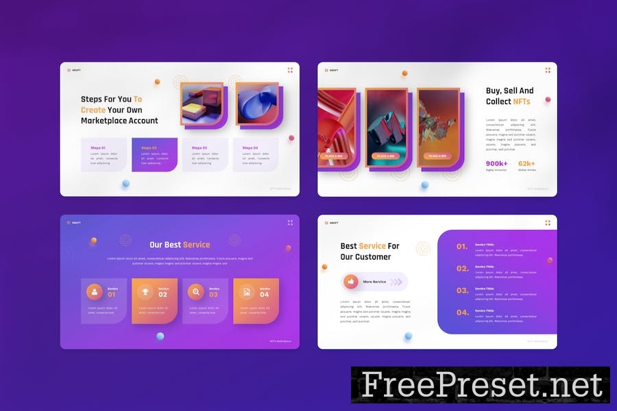 Neoft - NFT Digital Marketplace Googleslide G2YWUGM
