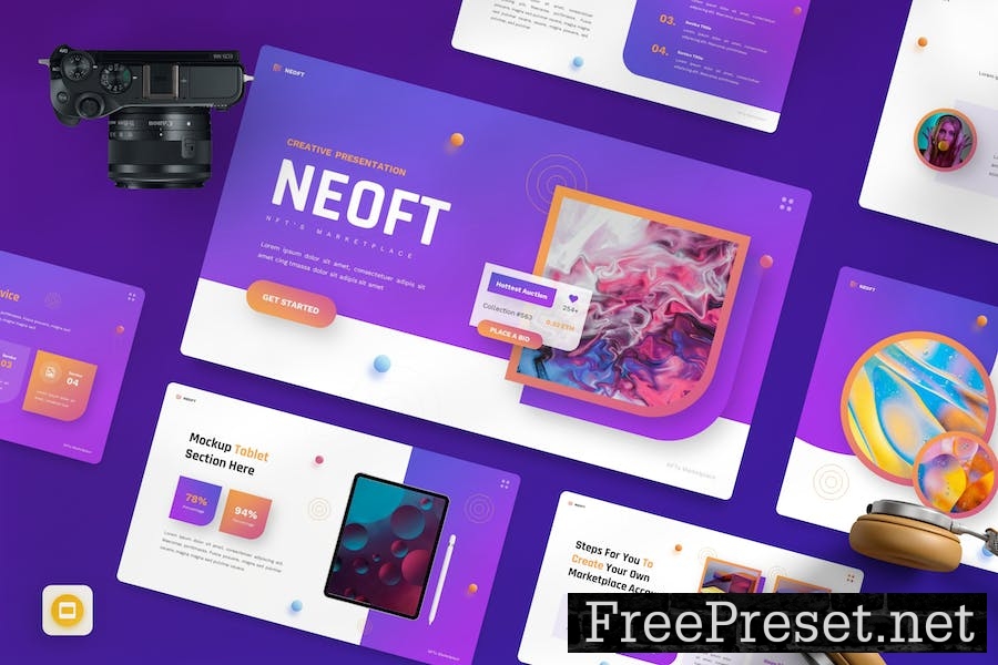 Neoft - NFT Digital Marketplace Googleslide G2YWUGM