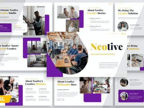 Neotive - Creative Studio Google Slides WCVES9F