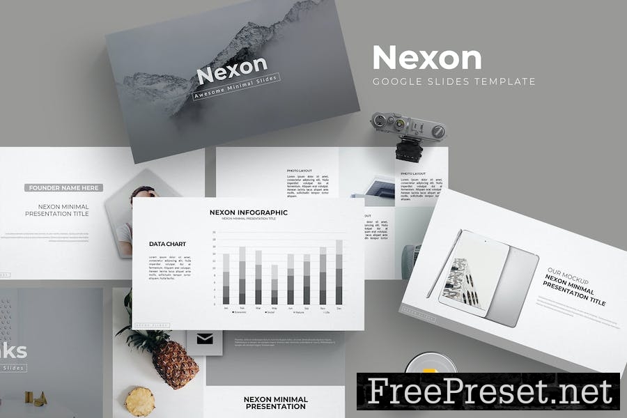 Nexon - Google Slides Template EZ4U78