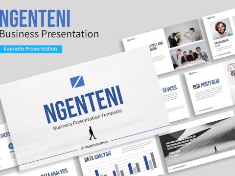 NGENTENI - Creative Business Presentation Template