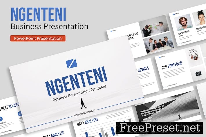 NGENTENI - Creative Business Presentation Template FCRDCCR