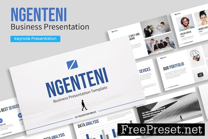 NGENTENI - Creative Business Presentation Template