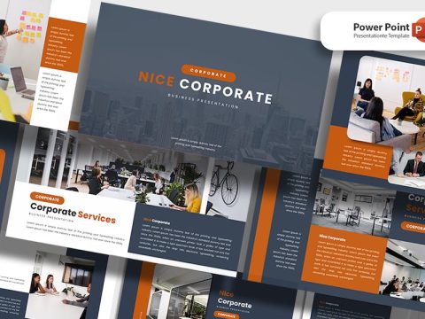 Nice Corporate Persentation Powerpoint Template LYWC6V6