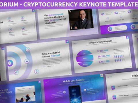 Norium - Cryptocurrency Keynote Template 6LTX75D