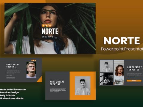 Norte - Powerpoint Template GVRQL33