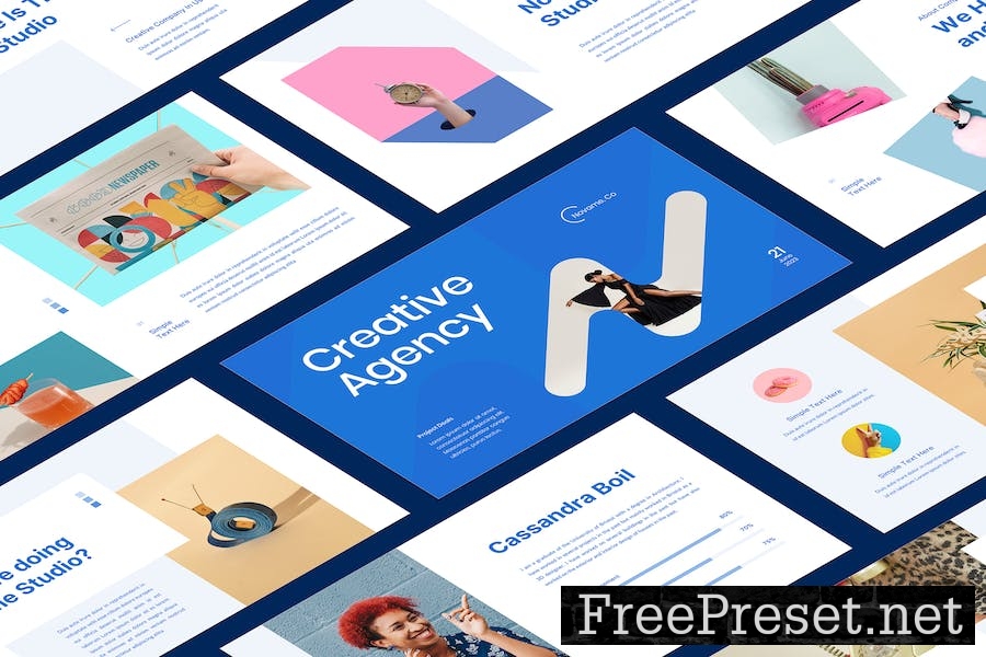 Novame - Creative Agency PowerPoint Template