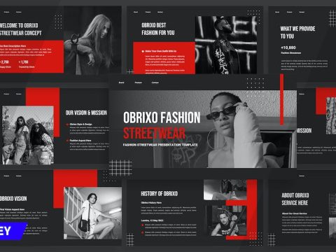 Obrixo - Fashion Streetwear Keynote