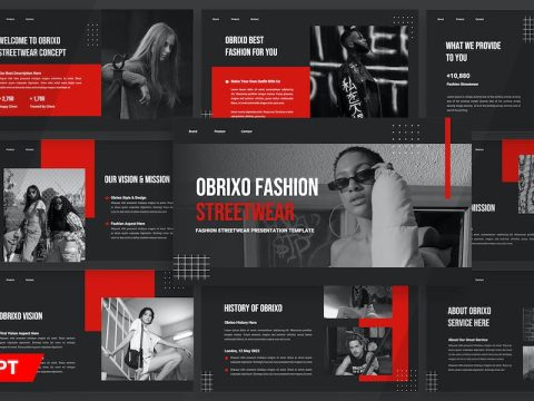 Obrixo - Fashion Streetwear Powerpoint