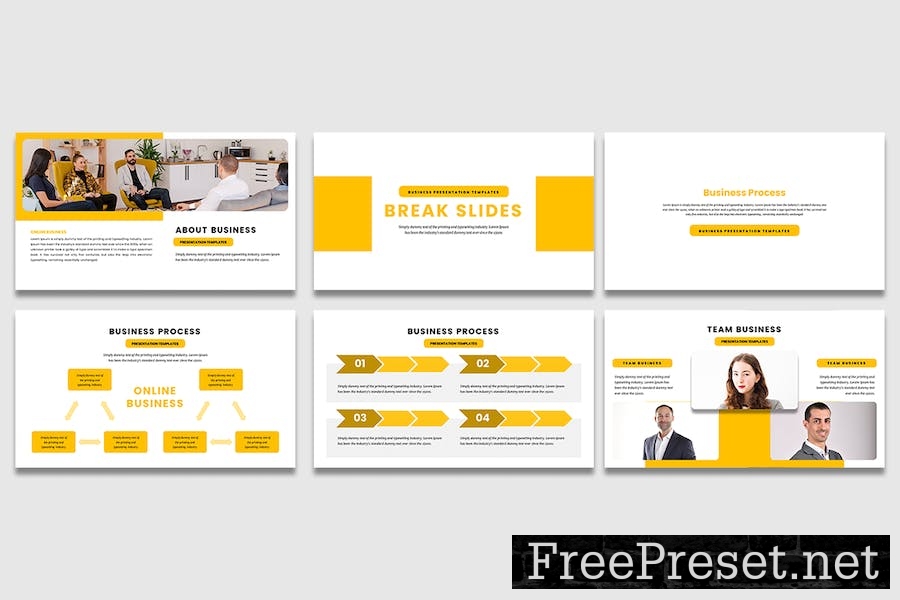 Online Business PowerPoint Template