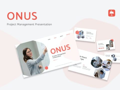 Onus - Project Management Presentation Keynote