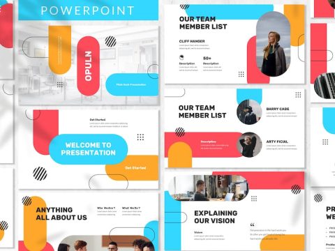 Opuln - Business Powerpoint Template HCJEK6B