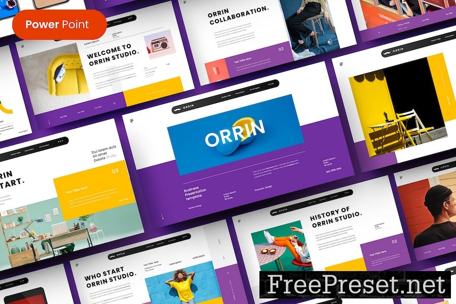 Orrin – Business PowerPoint Template TAML2C2