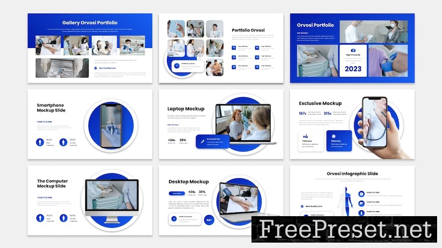 Orvosi - Medical & Healthcare GoogleSlides PRTLMKS