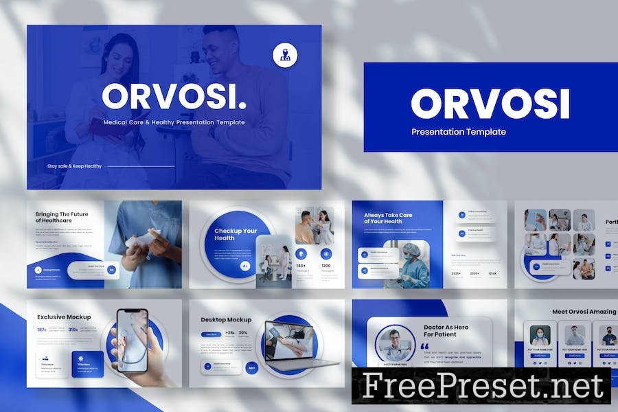 Orvosi - Medical & Healthcare GoogleSlides PRTLMKS