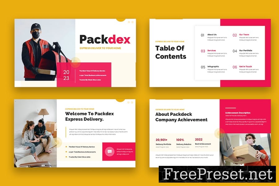 Packdex - Express Delivery Google Slides 5ENVLZP