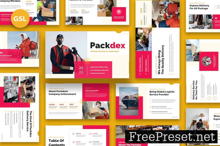 Packdex - Express Delivery Google Slides 5ENVLZP