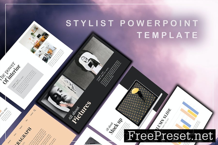 Passion Beautiful Creative - Powerpoint Template NGZ642