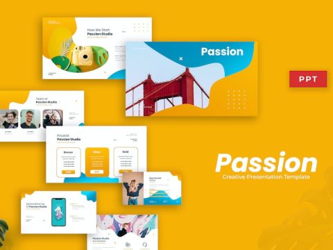 Passion - Creative Presentation Template 2S34RYY