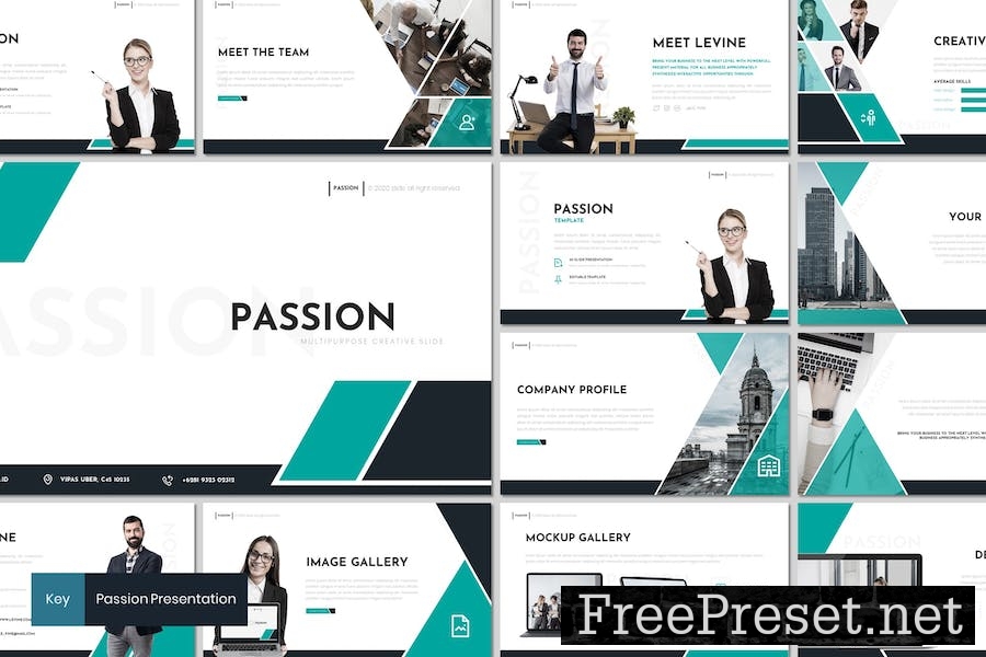 Passion - Keynote Template RZACYMY