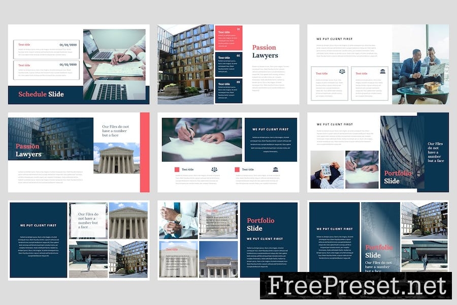 Passion - Lawyer Google Slides Template MQP5YRT