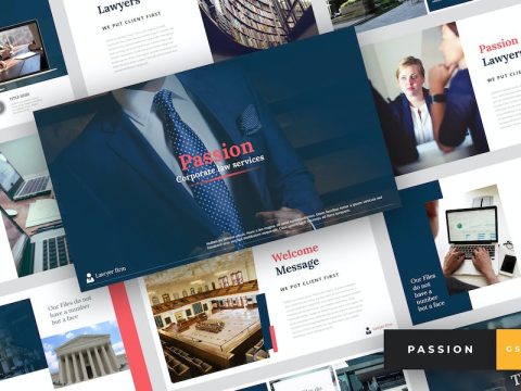 Passion - Lawyer Google Slides Template MQP5YRT