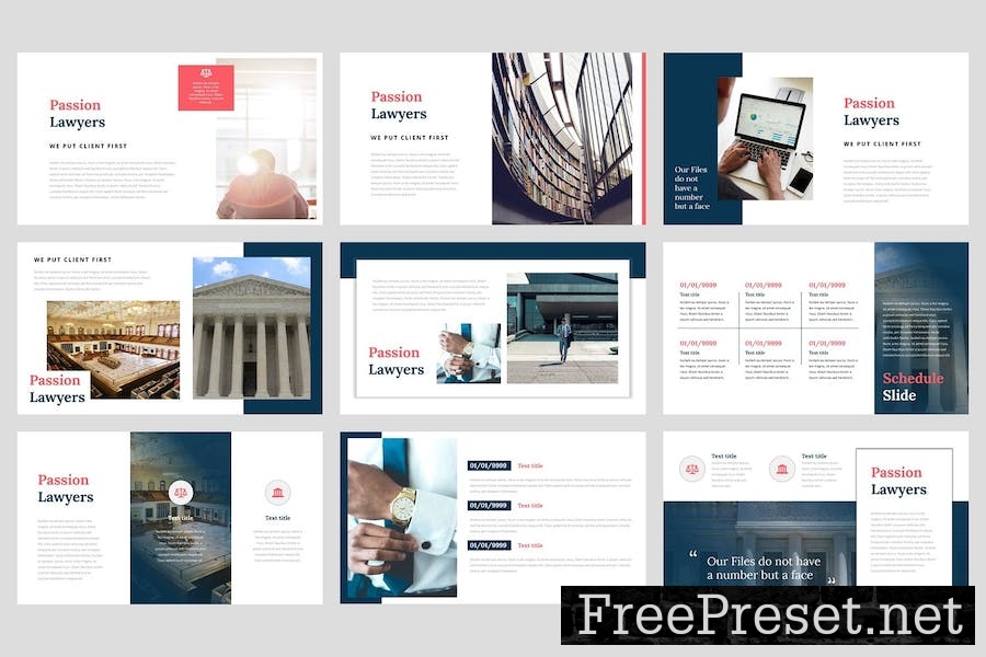 Passion - Lawyer Keynote Template CRWENV8