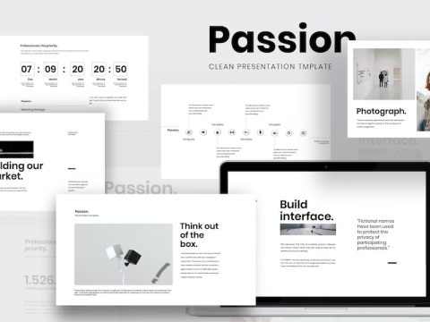 Passion - Minimal Clean Business Keynote VXYN8EQ