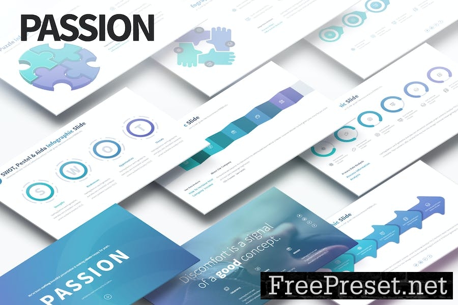 PASSION - Multipurpose PowerPoint Presentation XDHEU2