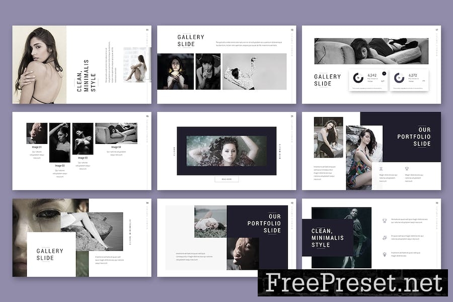 Passion - Photography Google Slides Template 46GTFFL