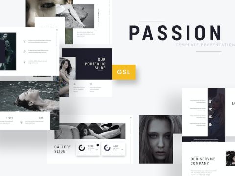 Passion - Photography Google Slides Template 46GTFFL