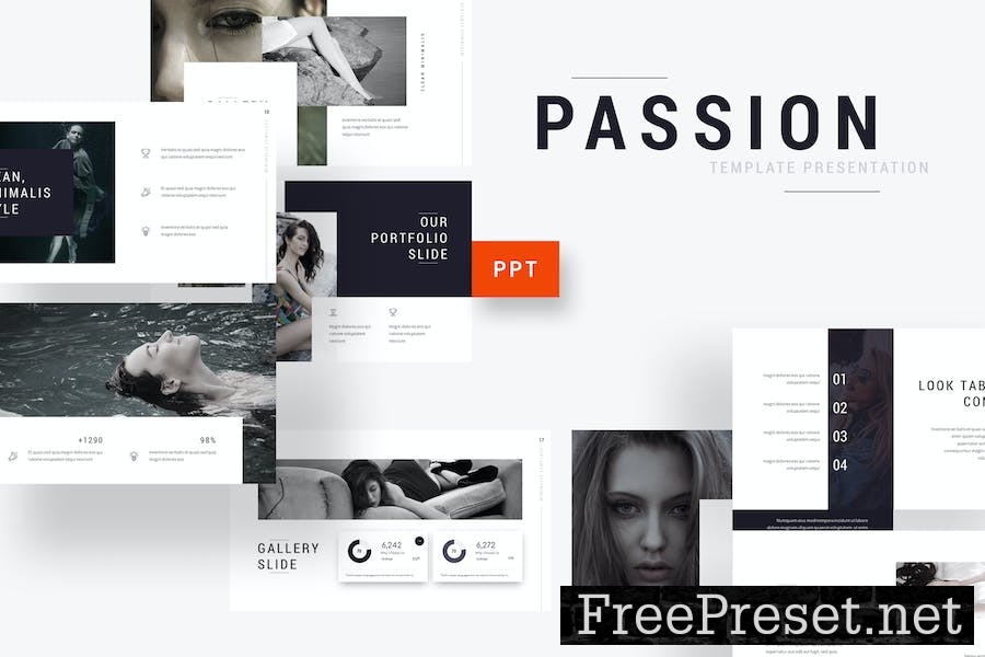 Passion - Photography Powerpoint Template Q6M3328