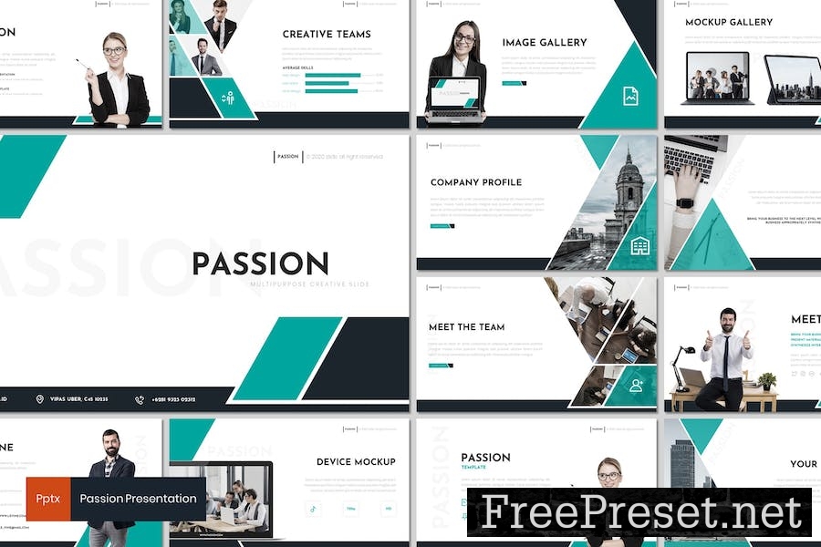 Passion - Powerpoint Template J6HRFB9