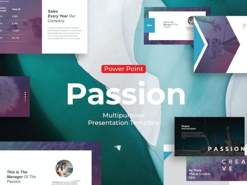 Passion - PowerPoint Template Y3V7G7A