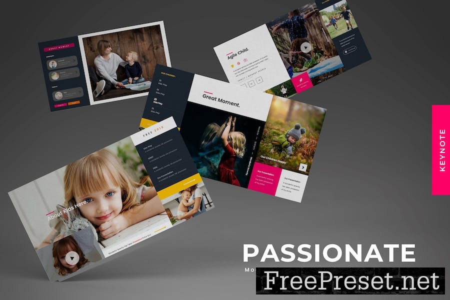 Passionate - Keynote Template CSR36RF