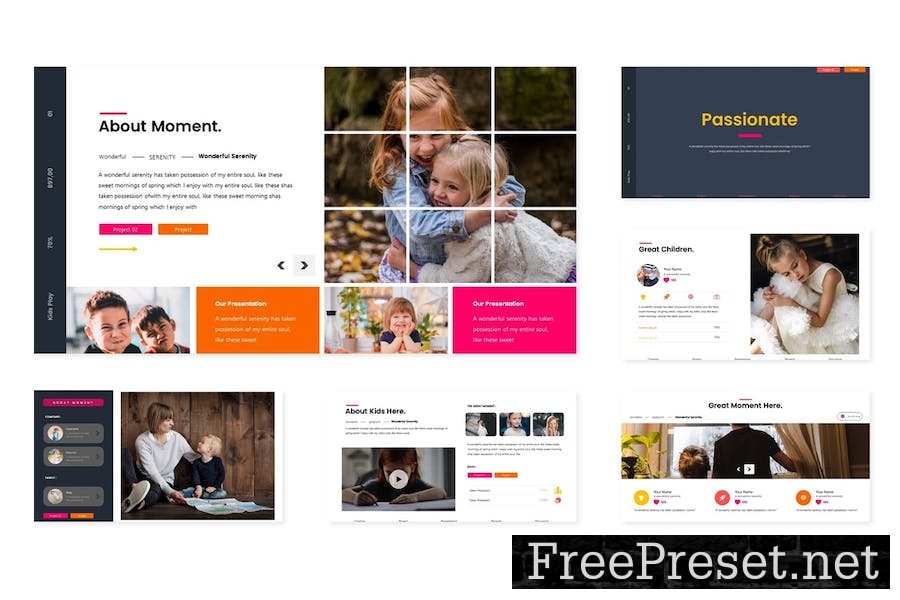 Passionate - Powerpoint Template ZVFTDF6