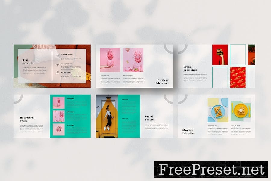 Pastel - Powerpoint Template QWPSRJR