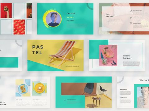 Pastel - Powerpoint Template QWPSRJR