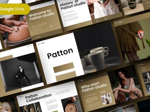 Patton - Business Google Slide Template KDWM4K2