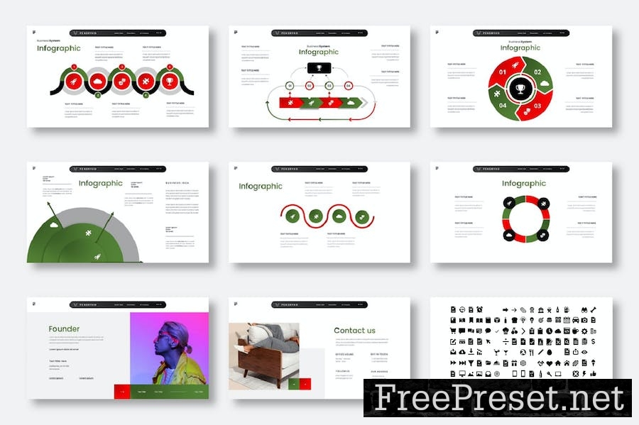 Pendryko – Business PowerPoint Template VVLJCN8