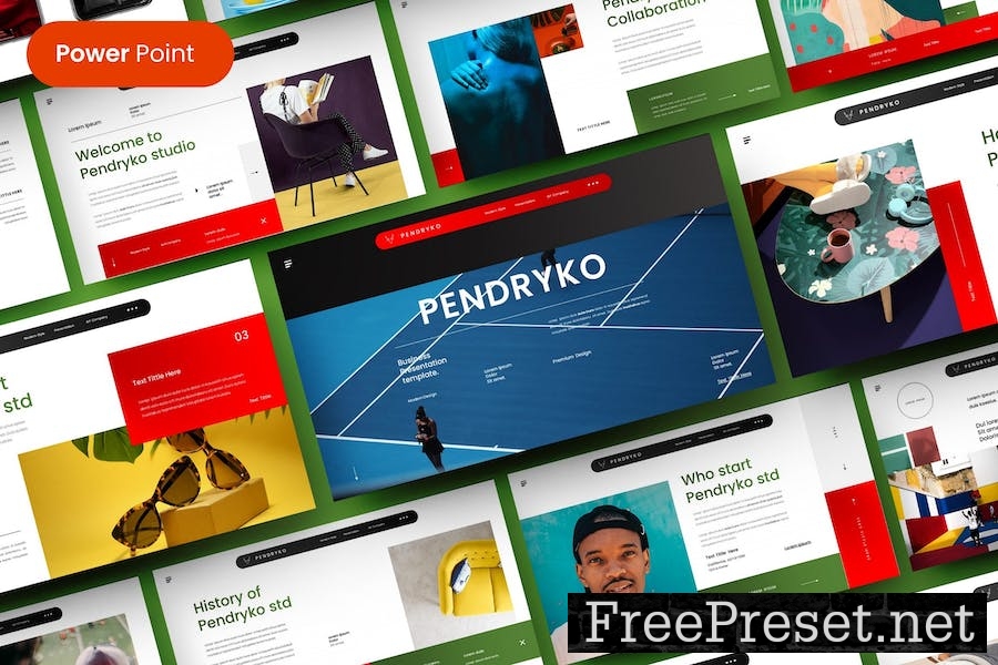 Pendryko – Business PowerPoint Template VVLJCN8