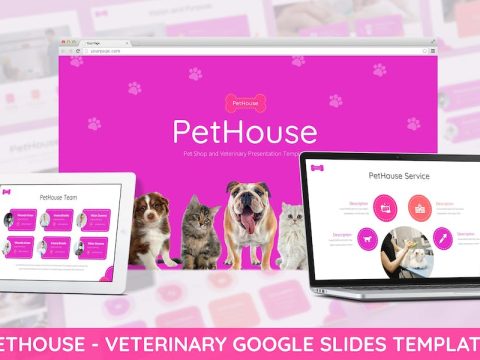 Pethouse - Veterinary Google Slides Template 4JBSJHX