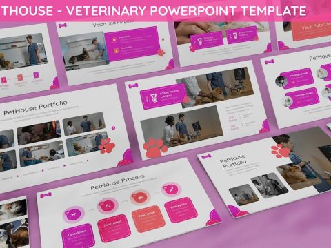 Pethouse - Veterinary Powerpoint Template WF6AYNS