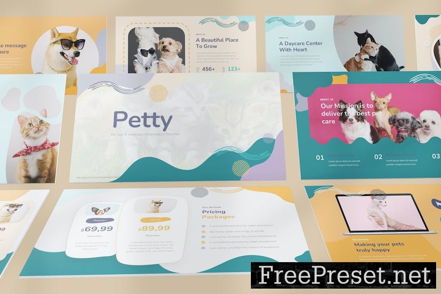 Petty Google Slides Templates GN873UH