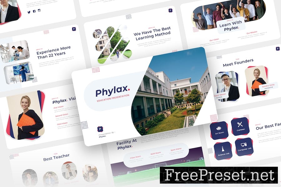 Phylax - Education Keynote Template H84LX85