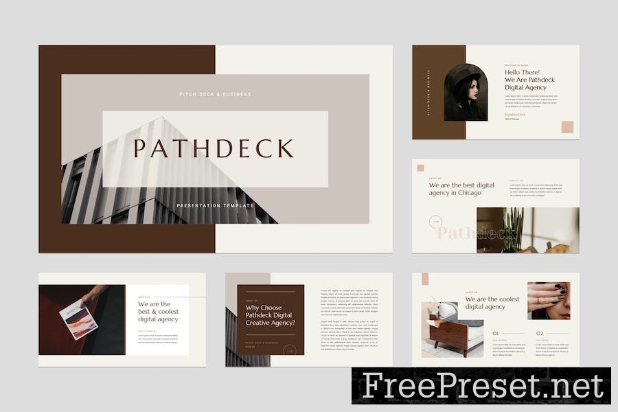 Pitch Deck and Business Google Slides Template SLY7W4A