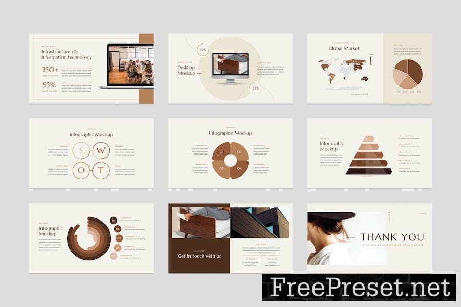 Pitch Deck and Business Google Slides Template SLY7W4A