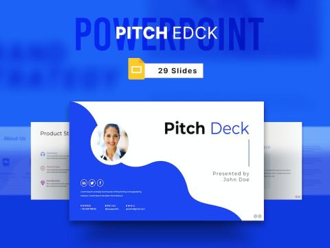 Pitch Deck Google Slide PowerPoint Template LCQTDAH