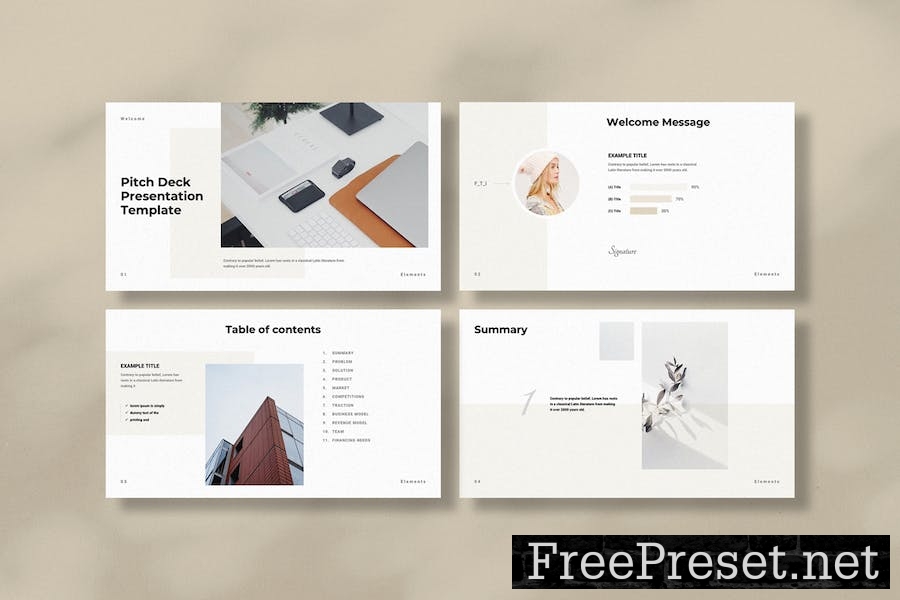 Pitch Deck Google Slides Template WN2NG4M