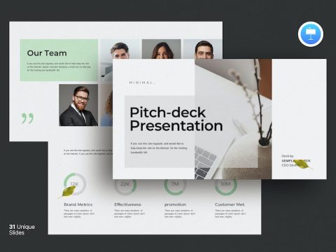 Pitch-deck Keynote Template